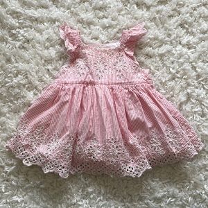 Baby Gap eyelet dress - Size 3-6 months